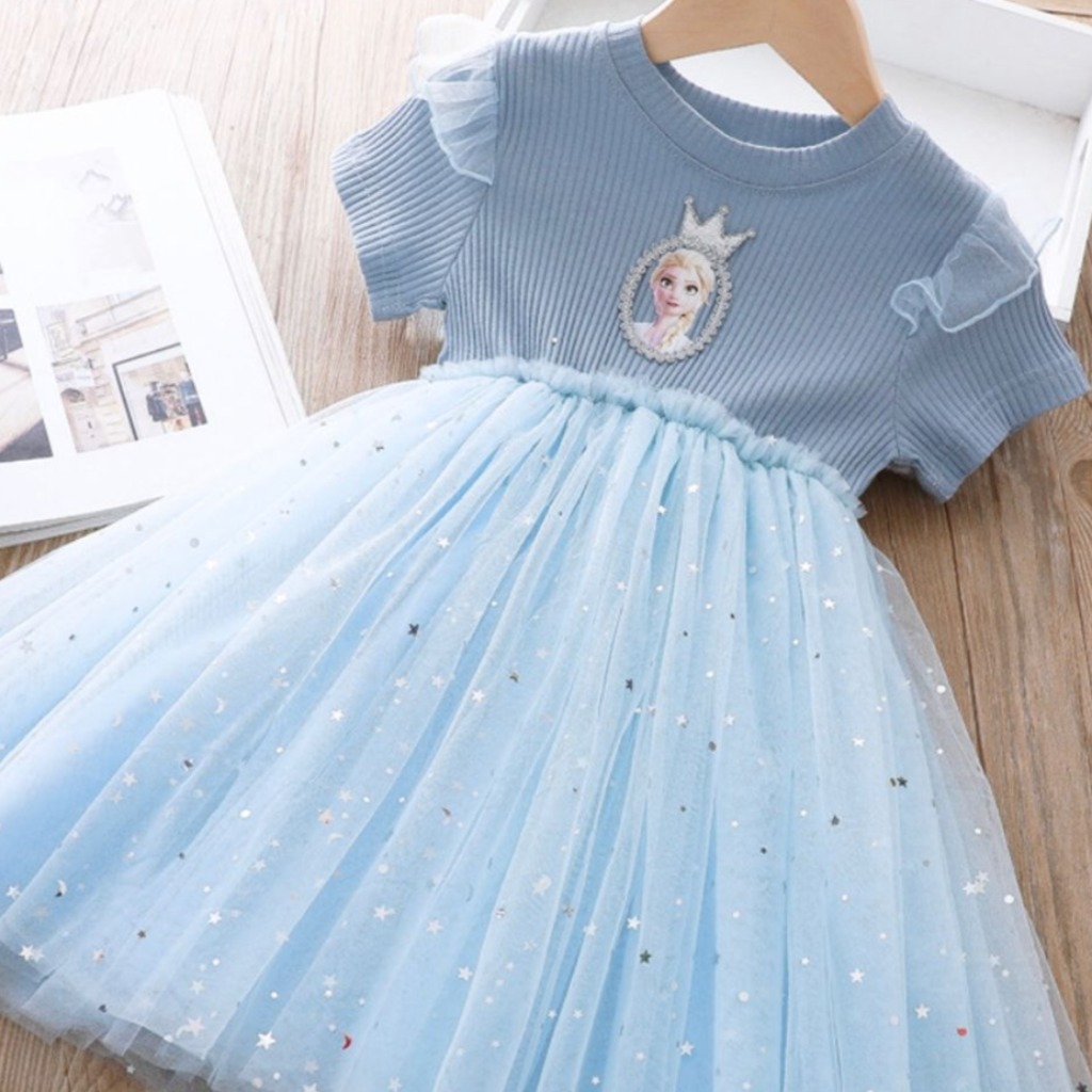 VESTIDO FROZEN T 2 3 A OS Suricatas Tienda Infantil